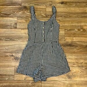 Hollister Romper black and white size Small